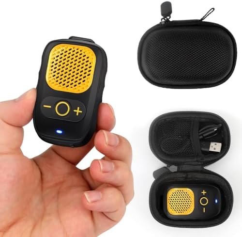 Wearable Bluetooth Speaker - 30H Working Time Clip-On Wireless Jobsite Pro Water... - Image 2