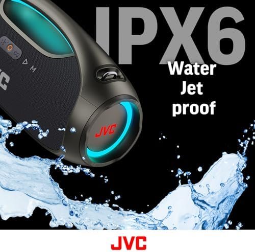 JVC Portable Speaker SP-PA15BT, 120W Max Output with Powerful Bass, 11 Hour Batt... - Image 7