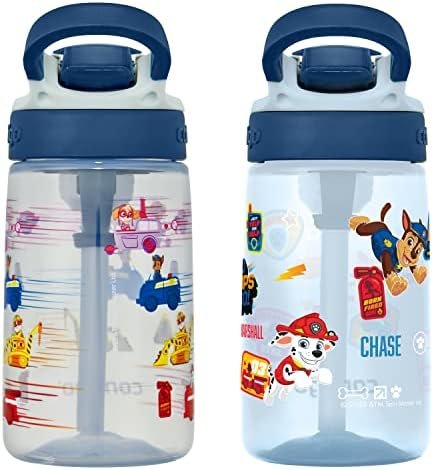 Contigo Paw Patrol Kids 14oz Plastic Water Bottles, Aubrey Design with Spill-Pro... - Image 10