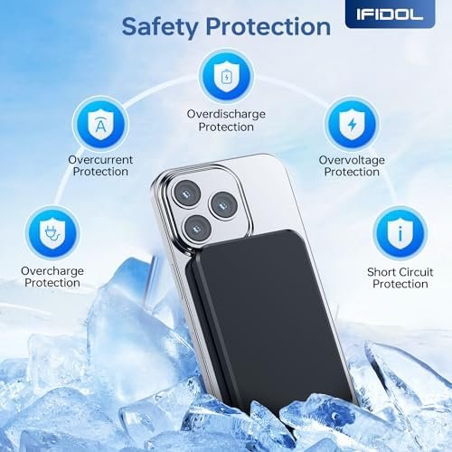 for Magsafe Battery Pack, Wireless Portable Charger for iPhone, (16000mAh) Magne... - Image 8