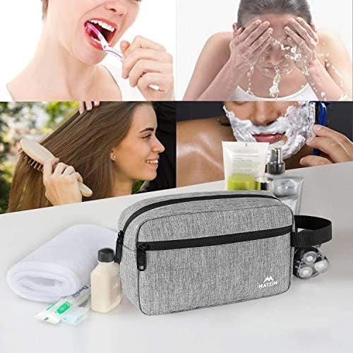 MATEIN Toiletry Bag for Men (2 Packs), Waterproof Dopp Kit Bathroom Shaving Bag ... - Image 8