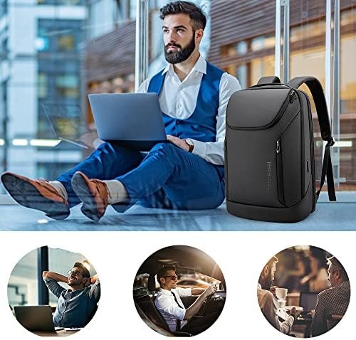 BANGE Business Smart Backpack Waterproof fit 15.6 Inch Laptop Backpack with USB ... - Image 7
