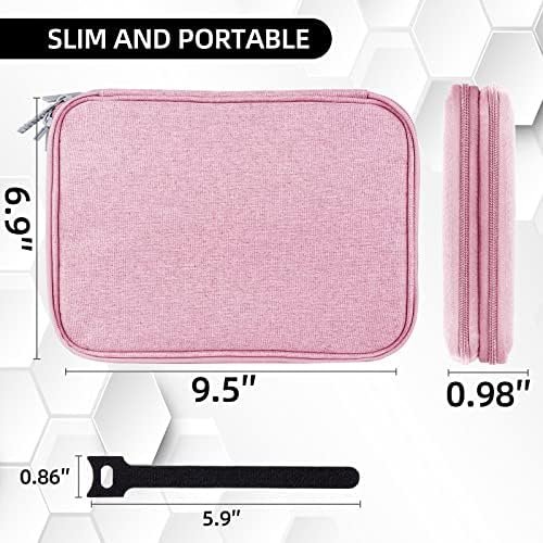 Electronic Organizer Travel Case, Travel Cable Bag, Water Resistant, Double Laye... - Image 5