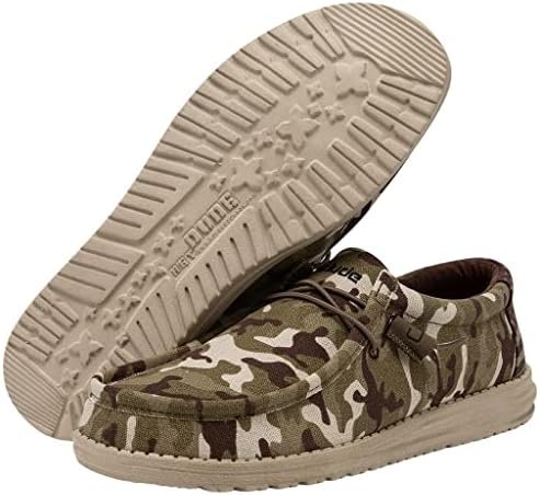 Hey Dude Men's All Wally Styles | Men’s Shoes | Men's Lace Up Loafers | Comforta... - Image 4