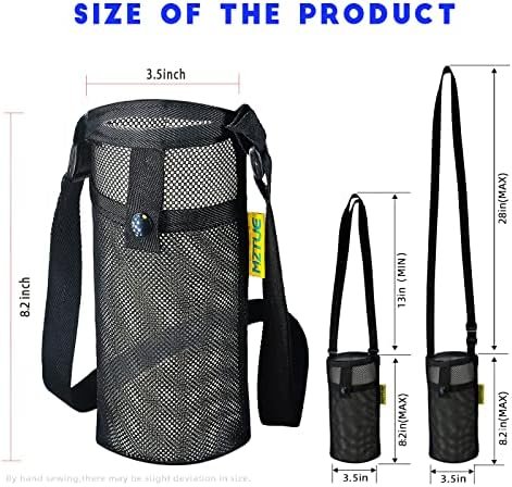 Water Bottle Holder with Strap, Premium Water Bottle Carrier with Strap Easy Cle... - Image 7