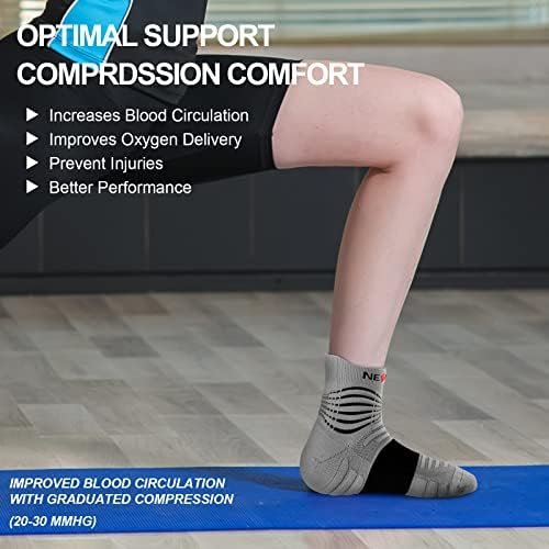 NEENCA Medical Compression Socks for Women & Men Circulation—2 Pairs, Ankle Comp... - Image 6