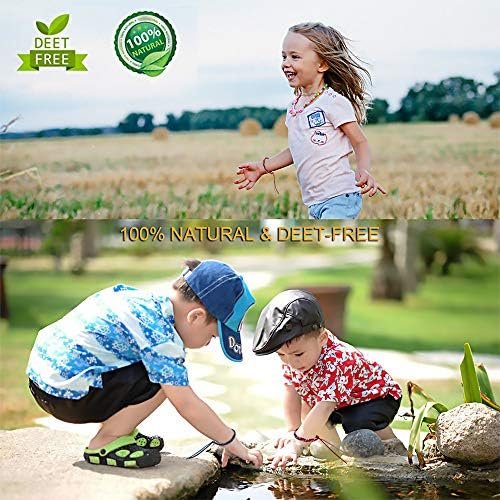 12 Pack Mosquito Repellent Bracelets, Individually Wrapped PU Leather Insect & B... - Image 6