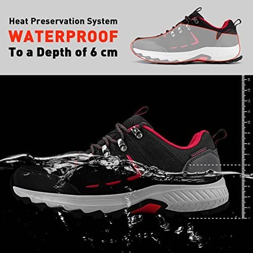 Waterproof Hiking Shoes for Men Lightweight Anti Slip Outdoor Hike Trekking Brea... - Image 3