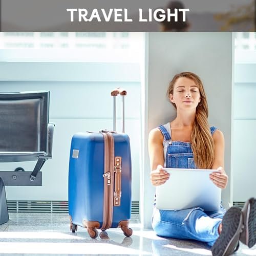 Compression Packing Cubes 8 Set, Dual Zipper Compression Packing Cubes for Trave... - Image 10