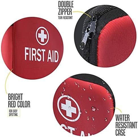 First aid kit 360 pcs, All-Purpose First aid Supplies - College Dorm Essentials ... - Image 7