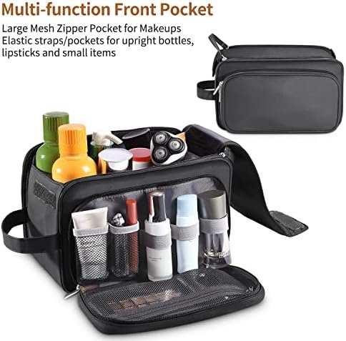 BURUIS Extra Large Toiletry Bag for Men, Travel Toiletry Organizer Dopp Kit Wate... - Image 4