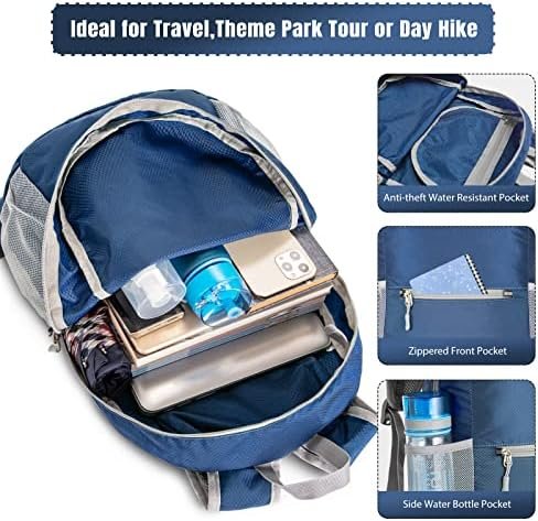 ZOMAKE Ultra Lightweight Hiking Backpack 20L - Packable Small Backpacks Water Re... - Image 4