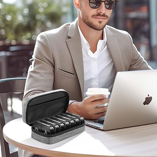 AUVON Canvas Bag XL Weekly Pill Organizer 2 Times a Day, Travel Pill Box 7 Day w... - Image 8