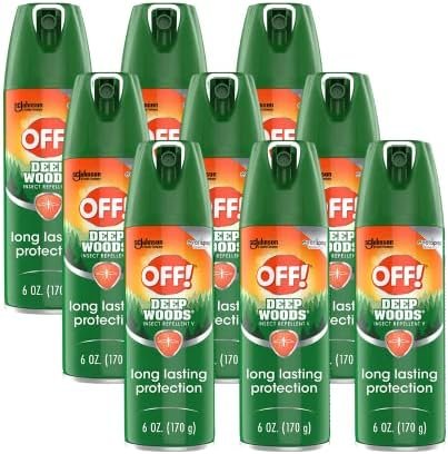 RaidOFF Off Deep Woods Insect Repellent 6oz (Pack of 9) - Image 2