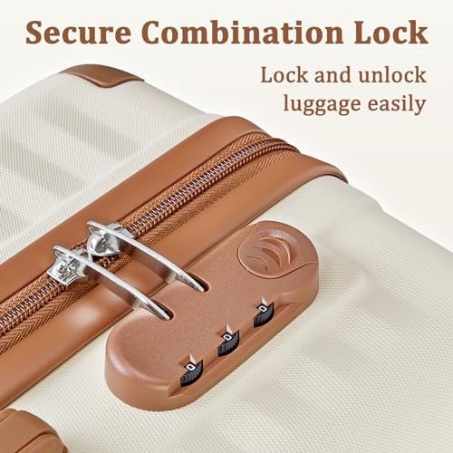 Joyway Carry on Suitcase 20 Inch,Hardside Travel Carry-on Luggage 22x14x9 Airlin... - Image 5