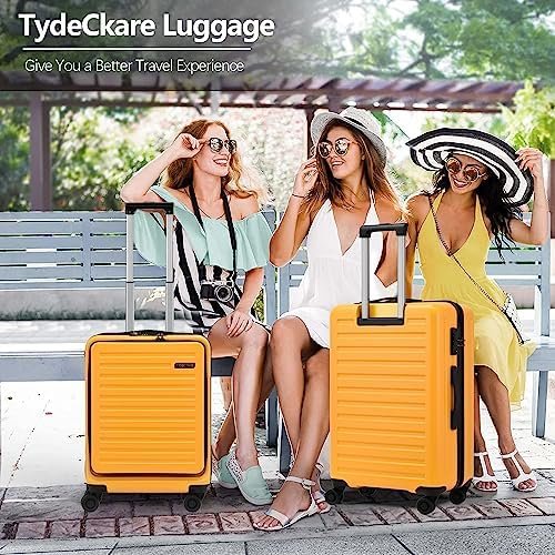 TydeCkare 2pcs 20/24" Luggage Set Lightweight HardShell, 20" Carry On 21.65 * 15... - Image 10