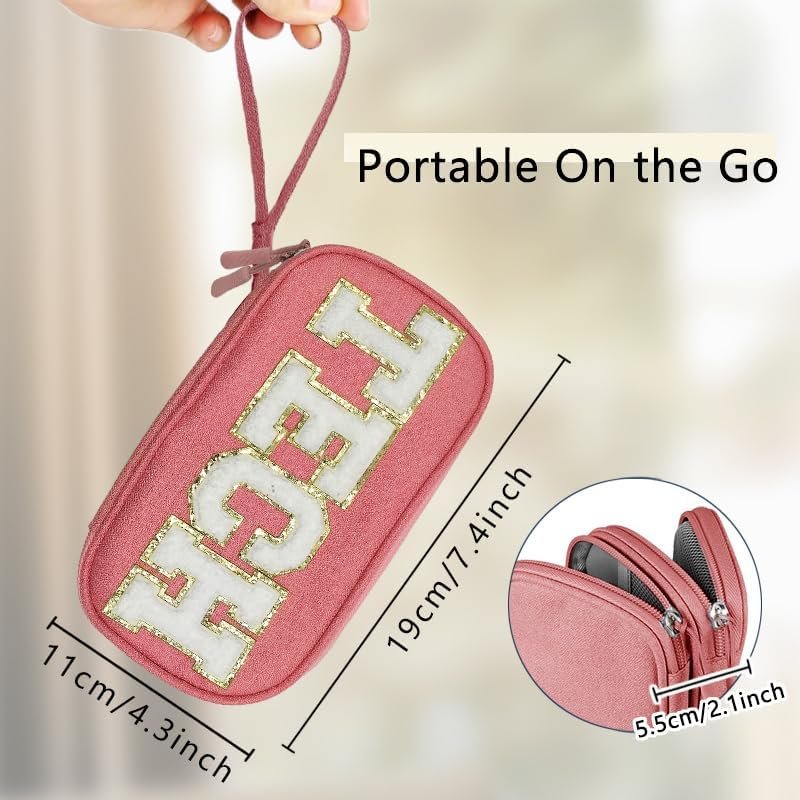 COSHAYSOO Electronic Accessories Organizer Bag Cable Cord Charger Carrying Pouch... - Image 3