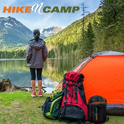 Backpacking Sleeping Bag Camping Gear - Mummy Sleeping Bag For Adults/Teens w/ P... - Image 8