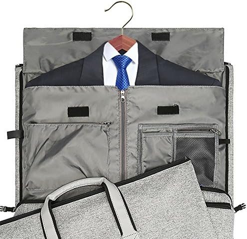 Convertible Garment Bag with Shoulder Strap, Modoker Carry on Garment Duffel Bag... - Image 4