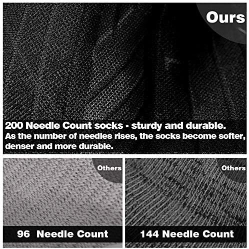 Hylaea No Show Running Athletic Anti-Blister Wicking Coolmax Socks, Seamless Ant... - Image 5