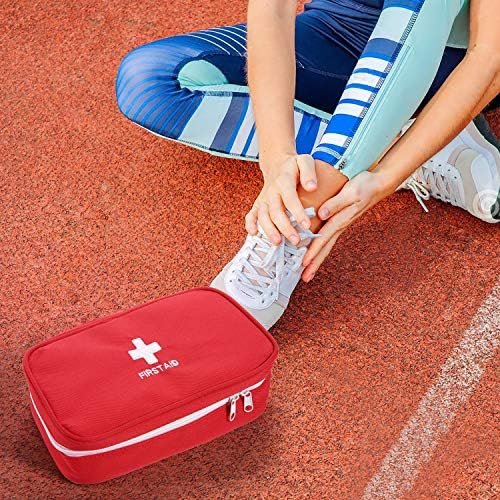 First Aid Bags Empty, Portable Travel Medicine Bag for Camping Hiking Vehicle Mo... - Image 8