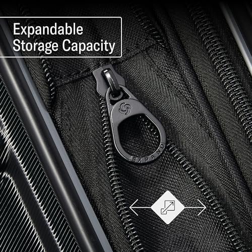 Samsonite Omni 2 Hardside Expandable Luggage with Duel Spinner Wheels, Midnight ... - Image 6