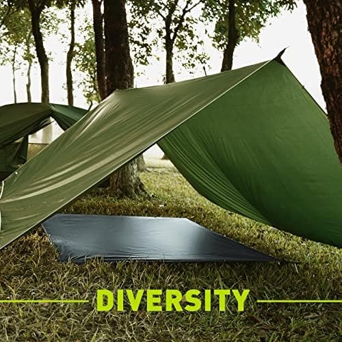 Forceatt Waterproof Camping Tarp, 2 and 3 Person Ultralight Tent tarp for Picnic... - Image 8