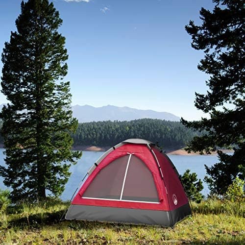 Wakeman Tents Wakeman Outdoors Camping Tent with Rain Fly and Carrying Bag - Image 5