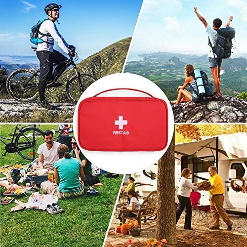 First Aid Bags Empty, Portable Travel Medicine Bag for Camping Hiking Vehicle Mo... - Image 7