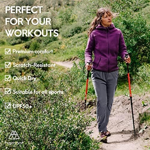 Haimont Women's Hiking Pants Quick Dry Lightweight Water Resistant Elastic Waist... - Image 6