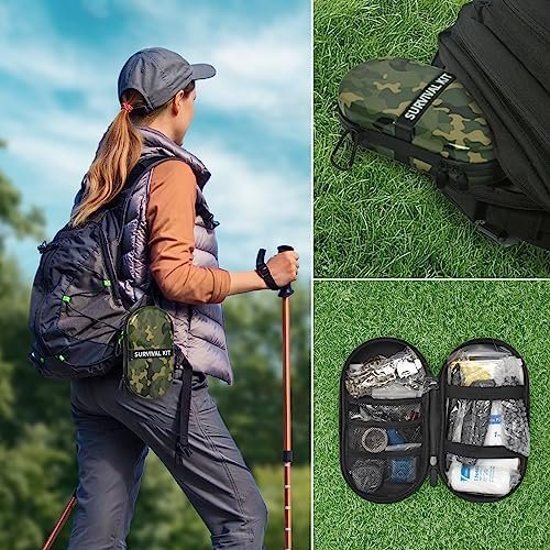 Kitgo Camping First Aid Kit with 113Pcs Camping Tool & Medical Supplies, Waterpr... - Image 7