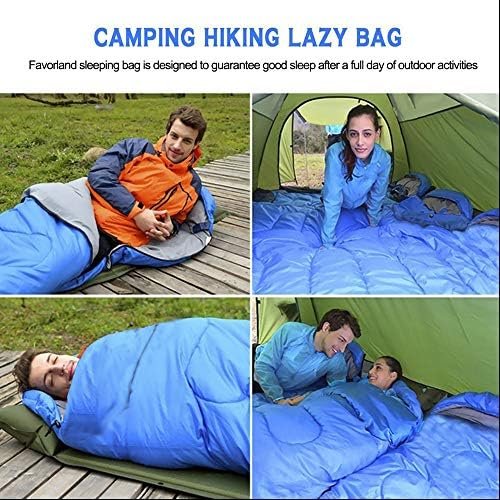 Sleeping Bag, Lightweight 3 Season Weather Sleep Bags for Kids Adults Girls Wome... - Image 8