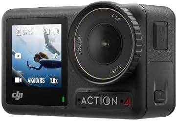 DJI Osmo Action 4 Standard Combo, Waterproof Action Camera 4K with 1/1.3" Sensor... - Image 5