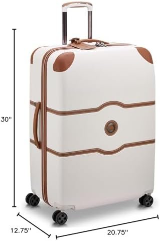 DELSEY Paris Chatelet Air 2.0 Hardside Luggage with Spinner Wheels, Angora, 3 Pi... - Image 13