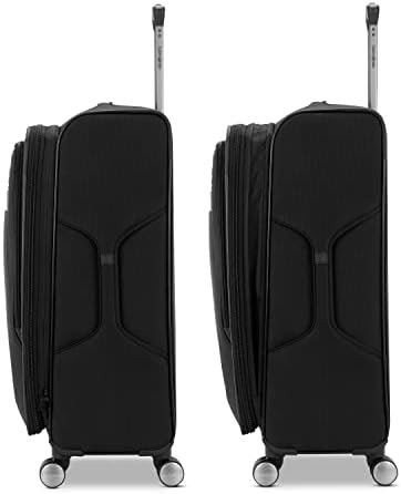 Samsonite Ascella 3.0 Softside Expandable Luggage with Spinners | Black | 2PC SE... - Image 7
