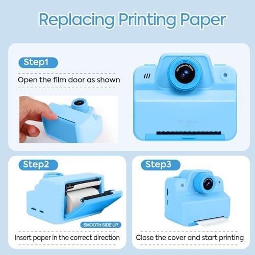 Instant Camera for Kids, Kids Instant Print Camera for 3 4 5 6 7 8 9 10 Years Ol... - Image 6