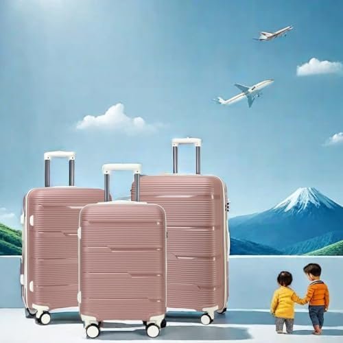 LEDAOU Luggage Sets 3 Piece Suitcase Set with 7 Set Packing Cubes Carry On Lugga... - Image 5