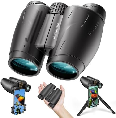 25X30 HD Binoculars for Adults with Universal Phone Adapter,Tripod and Tripod Ad... - Image 2