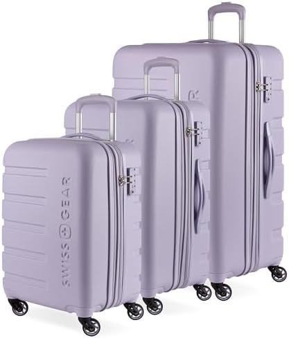 SwissGear 7366 Hardside Expandable Luggage with Spinner Wheels, Evening Haze, 3-... - Image 2