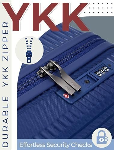 Luggage Sets 3 Piece, Suitcases with Wheels, Hardshell Suitcase Set, PP Carry on... - Image 5