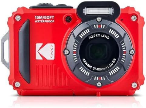 KODAK PIXPRO WPZ2 Rugged Waterproof Digital Camera 16MP 4X Optical Zoom 2.7" LCD... - Image 2