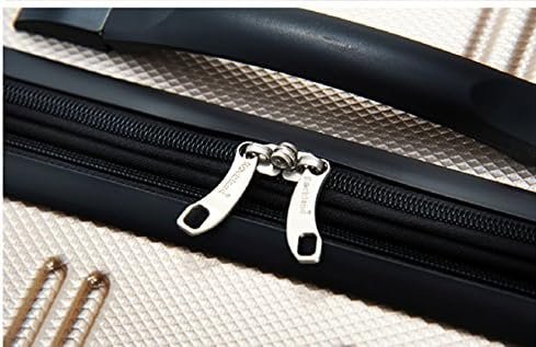 Rockland Melbourne Hardside Expandable Spinner Wheel Luggage, Champagne, 2 Piece... - Image 5