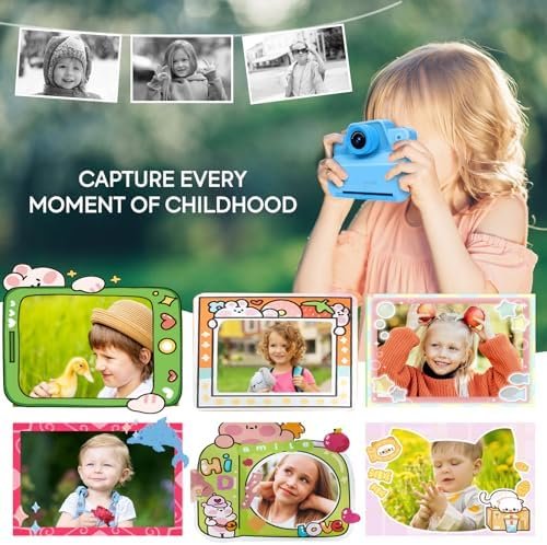 Instant Camera for Kids, Kids Instant Print Camera for 3 4 5 6 7 8 9 10 Years Ol... - Image 3