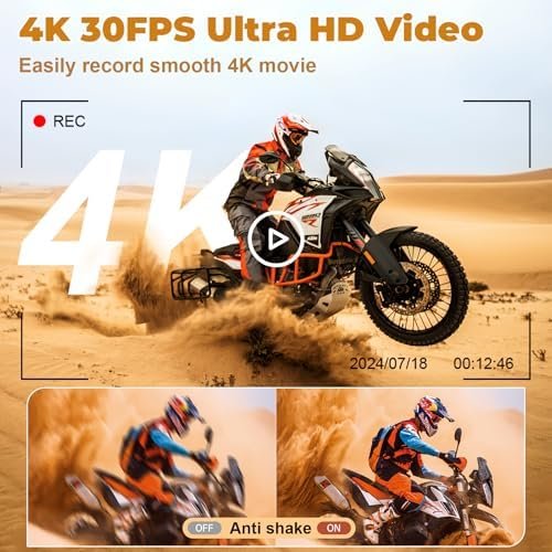 4K Digital Camera - Digital Cameras for Photography - 64MP Vlogging Camera for Y... - Image 4