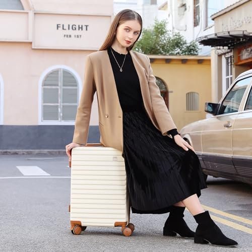 imiomo Luggage Sets 3 Piece,Expandable Hardside Suitcase Set with Spinner Wheels... - Image 10