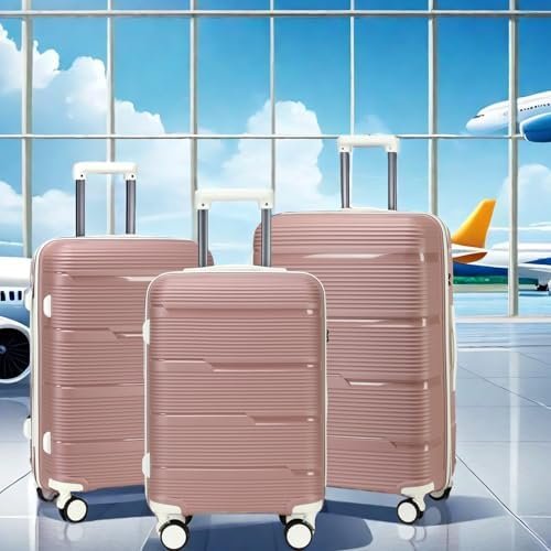 LEDAOU Luggage Sets 3 Piece Suitcase Set with 7 Set Packing Cubes Carry On Lugga... - Image 7