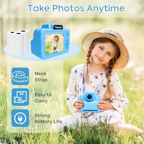 Instant Camera for Kids, Kids Instant Print Camera for 3 4 5 6 7 8 9 10 Years Ol... - Image 5