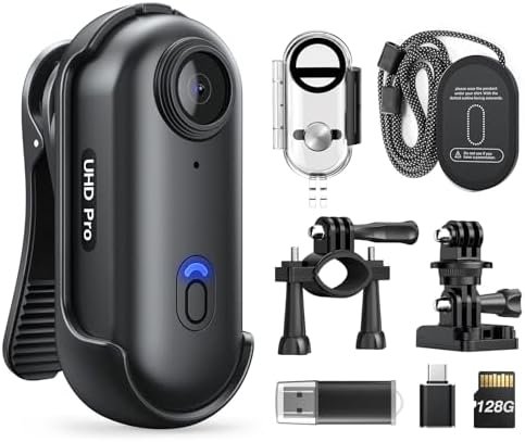 Z10 2K Action Camera, 128GB Wearable Sports Camera with Waterproof Case, Magneti... - Image 10