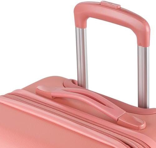 SwissGear 7366 Hardside Expandable Luggage with Spinner Wheels, Coral Almond, 3-... - Image 9