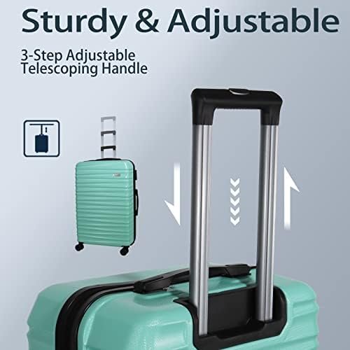 Luggage Sets 3 Piece(20/24/28)-Suitcase Set- Luggage with Wheels-PC + ABS Durabl... - Image 5